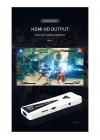 4k Game Tv Stick Android Tv Wifi Kablosuz Çift Kol Game Stick 64gb Hafıza Atari