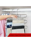 5 Katlı Pantolon Eşarp Askısı Metal Egonex
