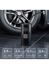 Hava Pompası & Powerbank | 150 Psı Ultra Basınç, Led Işıklı, Lcd Ekranlı, 4000mah Taşınabilir Şarjlı Kompresör