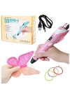 3d Kalem - 3d Pen Baskı Kalemi Yazıcı Printer + 5 Renk Filament
