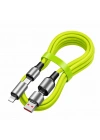 Platoon PL-8632 4-in-1 240W PD Hızlı Şarj Kablosu – Type-C Lightning Destekli