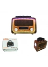 Güneş Enerjili Fenerli Nostaljik Radyo Usb Sd Bluetooth YUEGAN