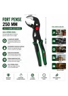 Egonex Bosch-1 600 A03 2v9 ( 529 ) ( 250mm ) ( 10 ) Ford Papağan Pense ( 0- 46 Mm Ağız Ölçü )( Ergonamik Yumuşak Sap )( 60 ± Kesme Sertlik )*6x1