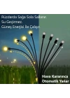 8 Dallı Ateş Böceği Solar Bahçe Lambası 2 Adet