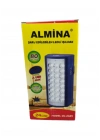 Almina Işıldak 24 Led 80 Saat Yanma Telefon Şarj Edebilen Işıldak Usbli Şarjlı 24 Ledli Işıldak