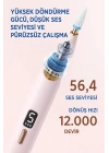 Egonex Şarjlı Manikür Pedikür Seti 5 Kademeli Hız Ayarlı, LED Ekranlı Sessiz & Güçlü 12000 Devirli BWR-43