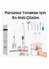 Egonex Şarjlı Manikür Pedikür Seti 5 Kademeli Hız Ayarlı, LED Ekranlı Sessiz & Güçlü 12000 Devirli BWR-43