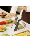 Çok Amaçlı Basmalı Sebze Dilimleyici Doğrayıcı Mandolin Brava Spring Slicer Kitchenmate