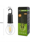 Egonex 3 Farklı Mod Ledli Şarjlı Asma Kancalı Kamp Lambası Taşınabilir Ampul T01-B
