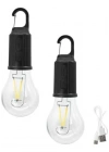 Egonex 3 Farklı Mod Ledli Şarjlı Asma Kancalı Kamp Lambası Taşınabilir Ampul T01-B
