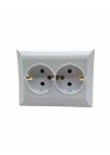 Egonex Atom Topraklı 2li Priz*12x10