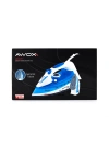 Egonex Awox Active ( Mavi & Beyaz ) Buharlı Ütü ( Seramik Taban & 360° Hareketli Kablo & Buhar Ayarlama) (2600w)*6