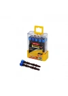 Egonex Dmax-4563 ( Ph2 X 65mm ) ( Çift Yönlü ) ( Yıldız ) Mıknatıs Uçlu Bits*10x120