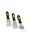 Egonex Dmax Dmx-4190 ( 50mm ) Metal Spatula Fiber Saplı*12x20