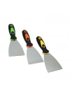 Egonex Dmax Dmx-4192 ( 80mm ) Metal Spatula Fiber Saplı*12x20