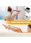 Egonex Duş Jeli Hazneli Uzun Saplı Banyo Sırt Fırçası