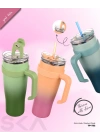 Egonex Essence 1 Litre Pipetli Termos Bardak Çift Duvarlı