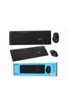 Egonex Everest Km-510 ( Kablosuz ) Multimedia Klavye & Mouse Seti ( Siyah ) ( Q Klavye )*10