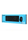 Egonex Everest Km-510 ( Kablosuz ) Multimedia Klavye & Mouse Seti ( Siyah ) ( Q Klavye )*10