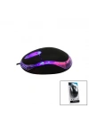 Egonex Everest Km-6809 ( Kablolu Usb & Işıklı ) Siyah Optik Mouse ( 1200 Dpı ) ( Vakumlu Ambalaj ) (110cm Kablo)*100