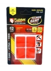 Egonex Flamme Silikon ( 12pcs ) Çift Taraflı ( Montaj ) Bant ( Bandı )*25x10