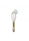 Egonex İbico İ22-023 ( 25cm ) ( Silikon ) Çırpıcı ( Ahşap Bambu & Plastik Saplı )*12x20