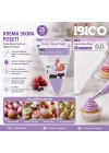 Egonex İbico İ22-152 ( Naylon ) ( 25cm ) ( 50pcs ) ( Krema Sıkma ) ( Poşeti ) Torbası*200