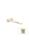 Egonex İbico İ22-341 ( 6pcs ) Bal Kaşık Ahşap & Bambu ( 16cm )*10x20