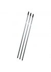 Egonex Kappro ( Düz Gri ) ( Metal ) Vileda Vilada Fırça Sapı ( 120cm )*25=k