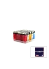 Egonex Kasai ( Maxi ) ( Taşlı ) Cep Çakmak ( Doldur-kullan Tipi ) ( Şeffaf Plastik )*50x20