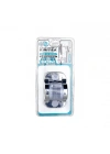 Egonex Kınetex Ktx-3024 ( Krom & Vakumlu ) Yapışkanlı Duş Askısı & Mafsal*110