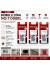 Egonex Medalyan Dl-34 ( 4x40 ) ( 10pcs ) Dübelli Vida*12x12