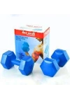 Egonex Mrt Spor ( 7kg ) Plastik Köşeli Dambıl ( 2pcs )*1