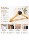 Egonex Newlife Clkn-141 ( 3pcs ) ( Hortumlu ) Ahşap Askı*40
