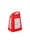 Egonex Qlux L-00715 Trıo Piramit Rende ( 3gen ) ( Taban: 12x15x6cm ) ( Y : 20cm ) ( Plastik Gövde )*24