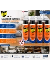 Egonex Raid ( Sprey= Kokusuz ) Karasinek & Sivrisinek Öldürücü & Savar İlaç Sprey ( 300ml )*12x4