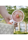 Egonex Şarjlı Taşınabilir El Tipi Mini Fan Dd-5639