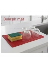 Egonex Silikon Bulaşık Kurulama Matı 30*40 Cm Gıdaya Uygun Uzun Ömürlü