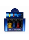 Egonex Silvio Monetti Sm-908p ( Pürmüz & Torch ) ( Nargile & Kamp ) Çakmak ( Doldurulabilir ) ( Ayakda Durabilir )*12x12