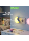 Egonex Softled-6975 ( Ay ) Gece Lambası Renkli ( 0.5w & 3 Led )*10x24