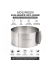 Egonex Solingen Ayarlanabilir Metal Kek Kalıp ( 16-34cm )*24