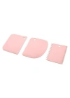 Egonex Sun Bakery Pd-3204  ( 3 Pcs ) Pada Plastik Hamur Kesici & Kazıyıcı*48