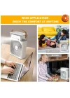Egonex Taşınabilir Vantilatör Su Soğutmalı Masaüstü Usb Fan