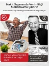 Egonex TL, USD, EUR Karışık Para Sayma Makinesi Geçersiz Para Tespit Özellikli