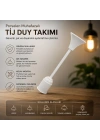 Egonex Vega ( Porselen ) ( E27 ) Muhafazalı ( Tij Duy ) Takımı*50x6