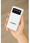 Enerx Enr-p20dc 20000 Mah 2.1 Amper Dahili Kablolu Powerbank Siyah