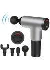Fascial Gun Rh-320 6 Kademe Hız Ayarlı, 4 Parça Başlıklı, Usb Şarjlı, Masaj Tabanca Aleti