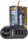 Gobax Termal Akım Korumalı Akıllı Priz 3xusb Li, Çocuk Korumalı, Led Işıklı, Yüksek Isıya Dayanıklı