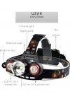 Gold Orion Şarjlı Led Kafa Lambası Or-117