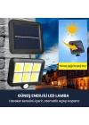Güneş Enerjili Hareket Sensörlü Bahçe Lambası Sl-f100